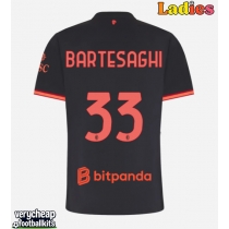 AC Milan Davide Bartesaghi #33 Replica Third Shirt Ladies 2026-27 Short Sleeve